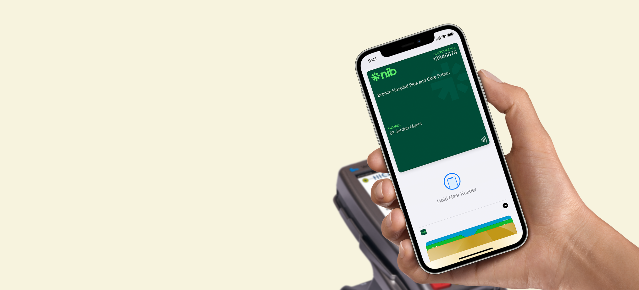 Your nib card for Apple Wallet nib
