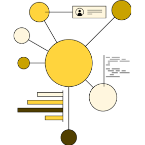 Data science tree yellow