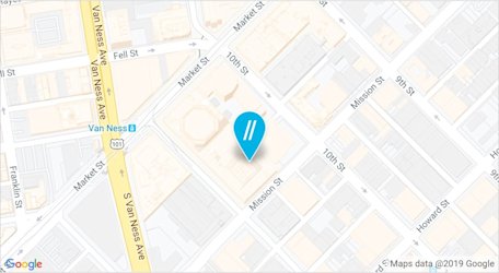 Map of San Francisco campus