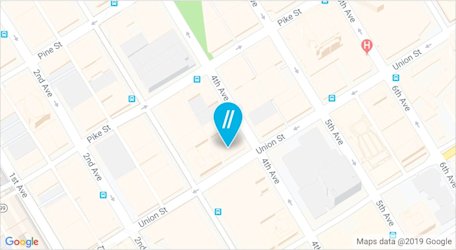 Map of the Seattle campus