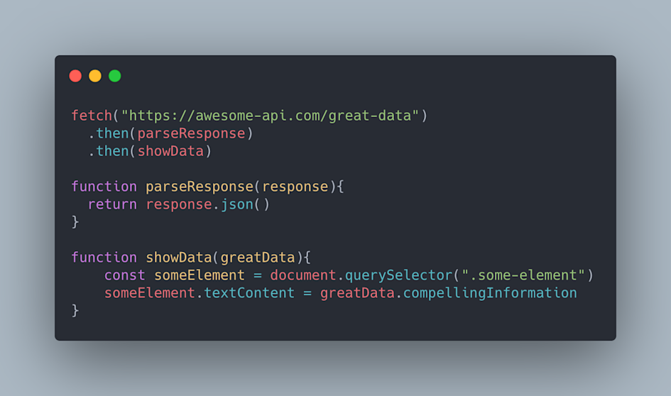 example code of JavaScript