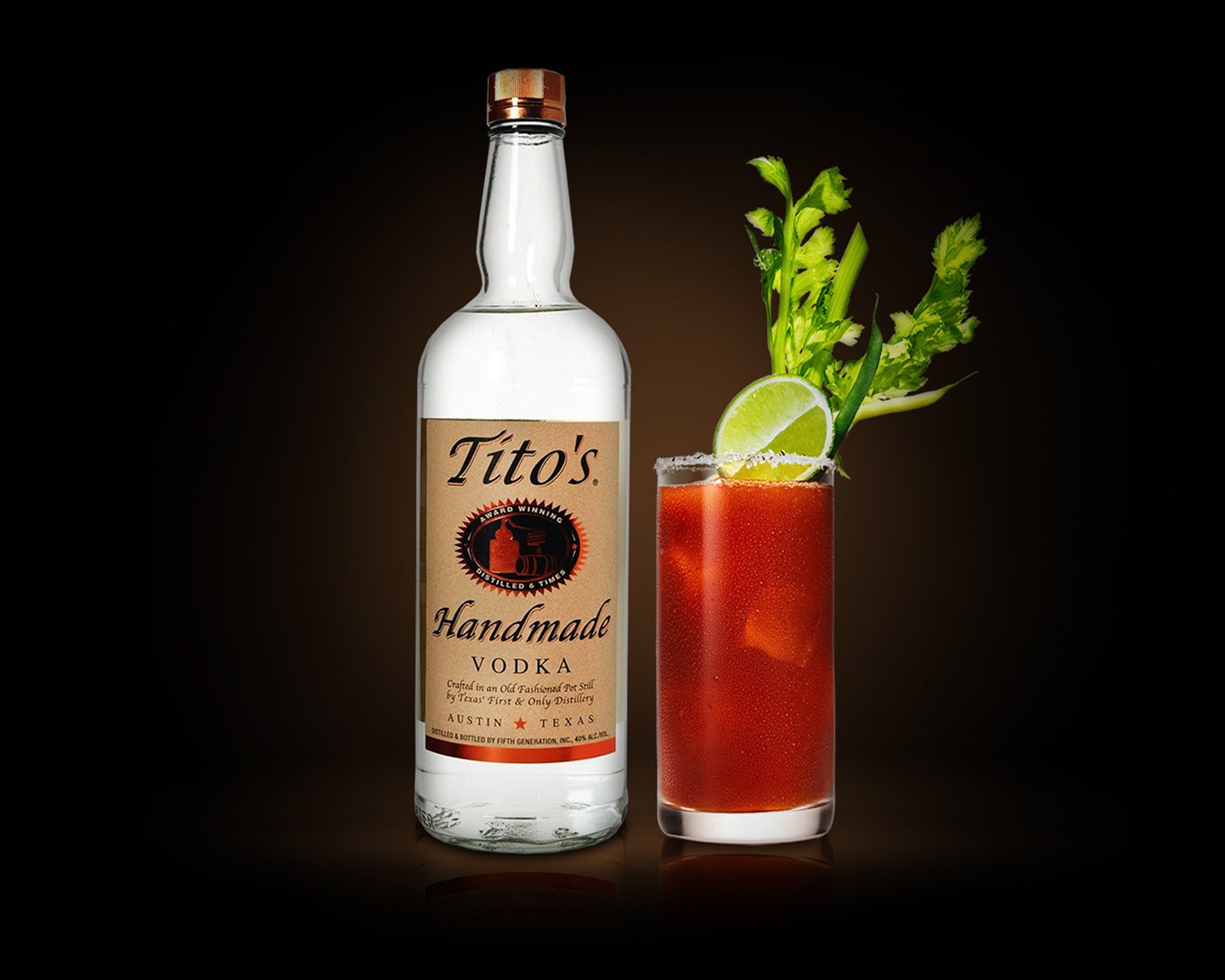 Tito's Handmade Vodka & Muddled Cocktail Gift Set