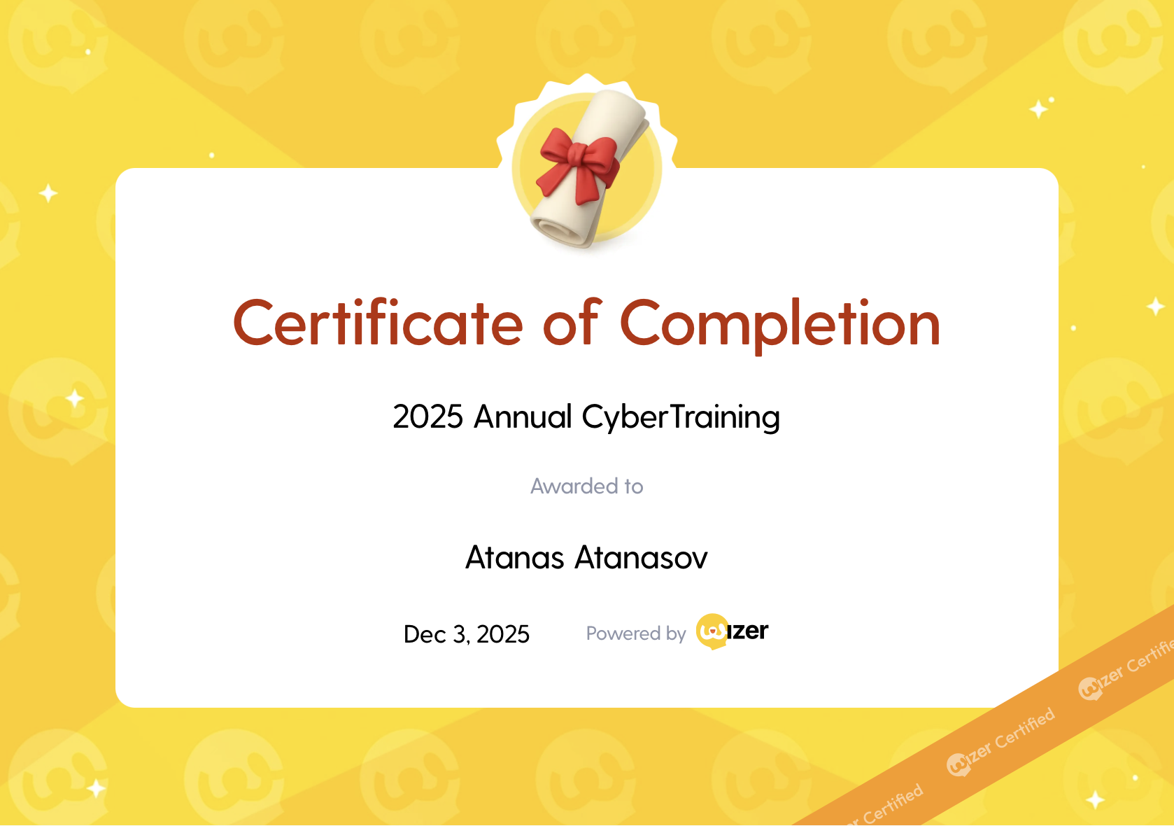 2025 Annual Cyber Training