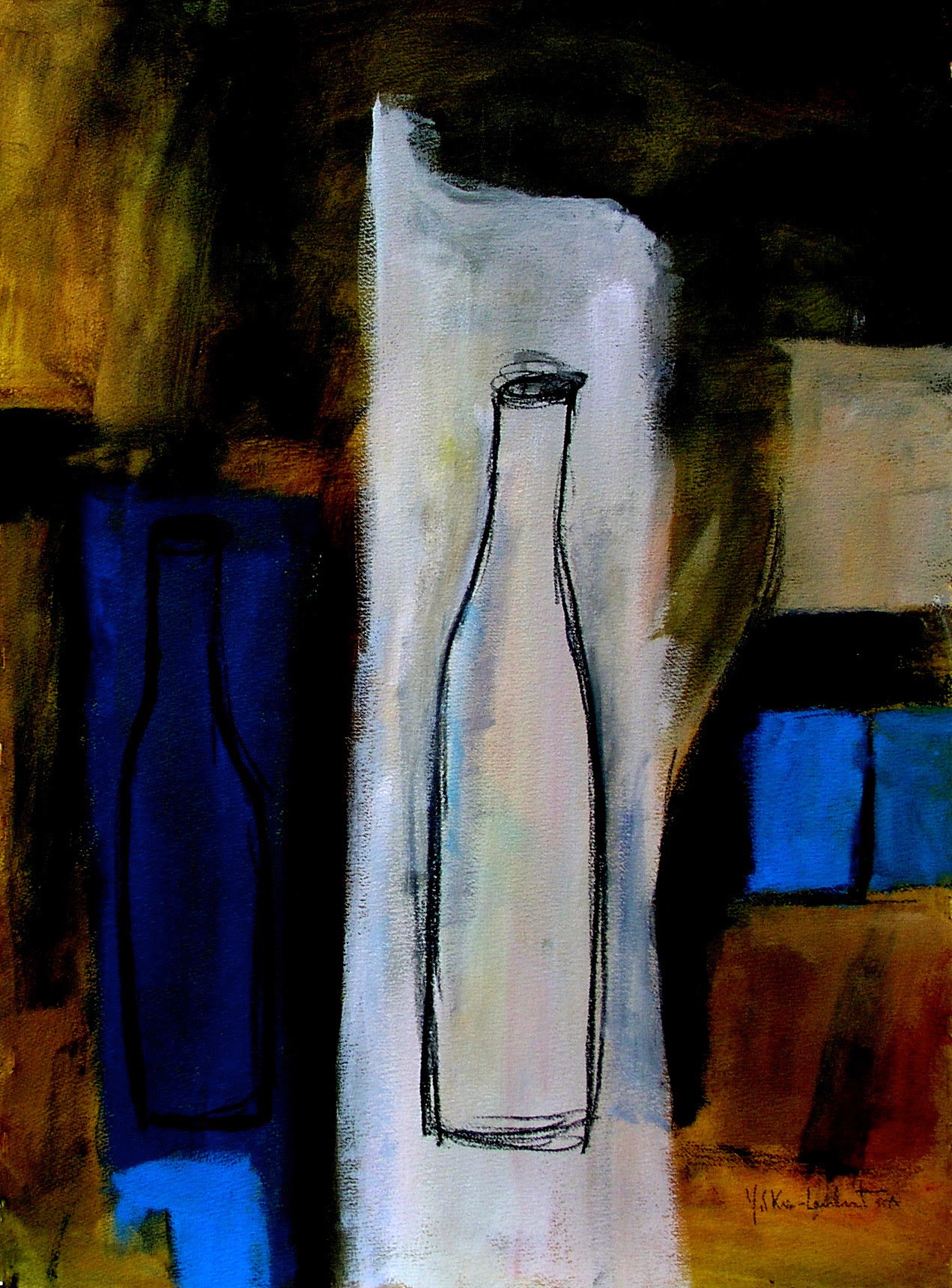 Three Bottles II, Yong Sook Kim-Lambert 