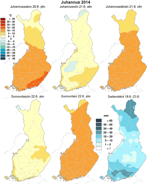 Juhannussäitä 2000-luvulla - Ilmatieteen laitos