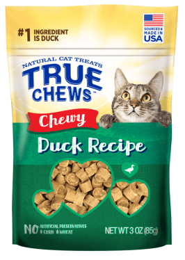 True Chews® Chewy Duck Recipe Cat Treats