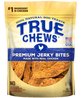 True Chews® Premium Jerky Bites Dog Chicken Treats