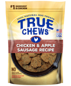 True Chews® Premium Recipes Chicken & Apple Sausage Dog Treats