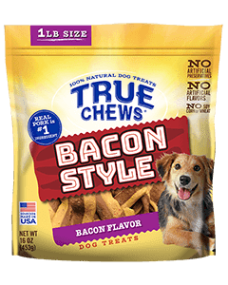 True Chews® Bacon Style Bacon Flavor Dog Treats