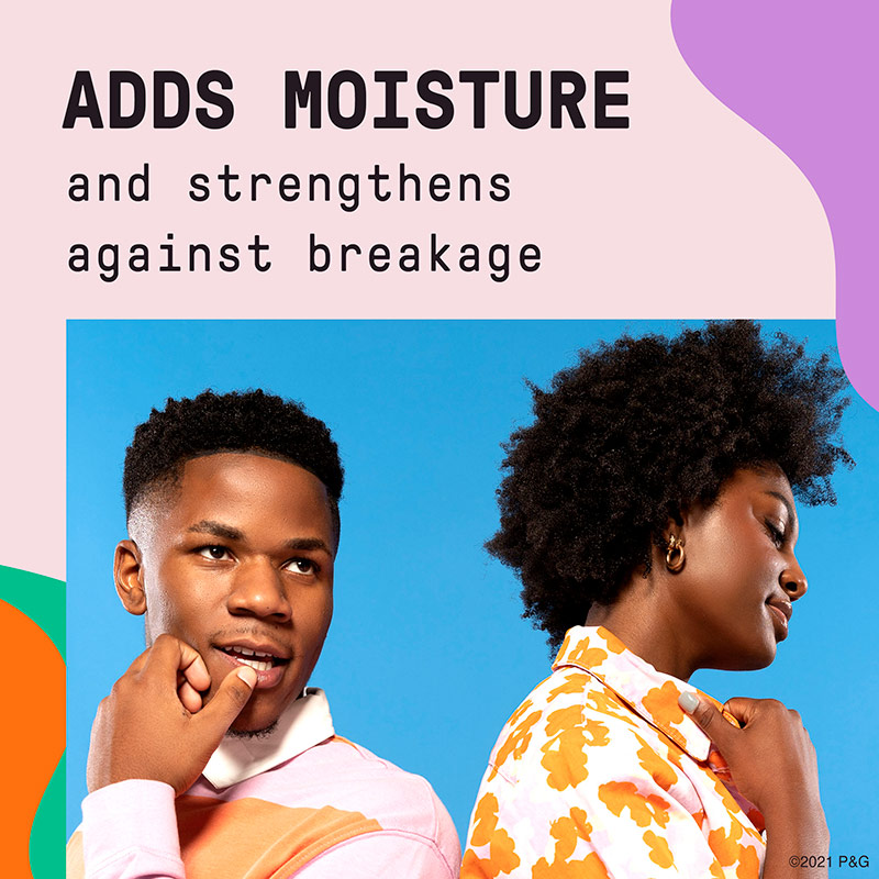 Adds moisture and strengthens against breakage. 