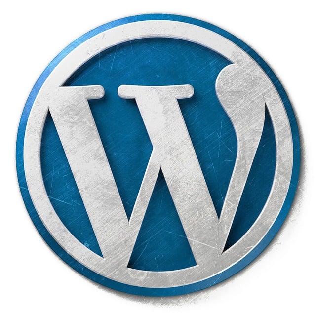 wordpress logo vintage