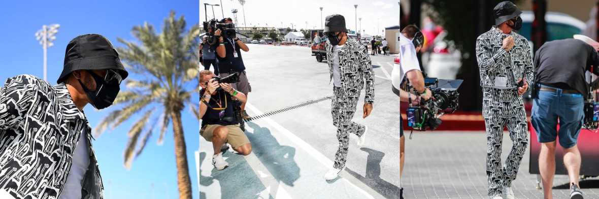 Lewis Hamilton’s 2020 Abu Dhabi Grand Prix Outfit