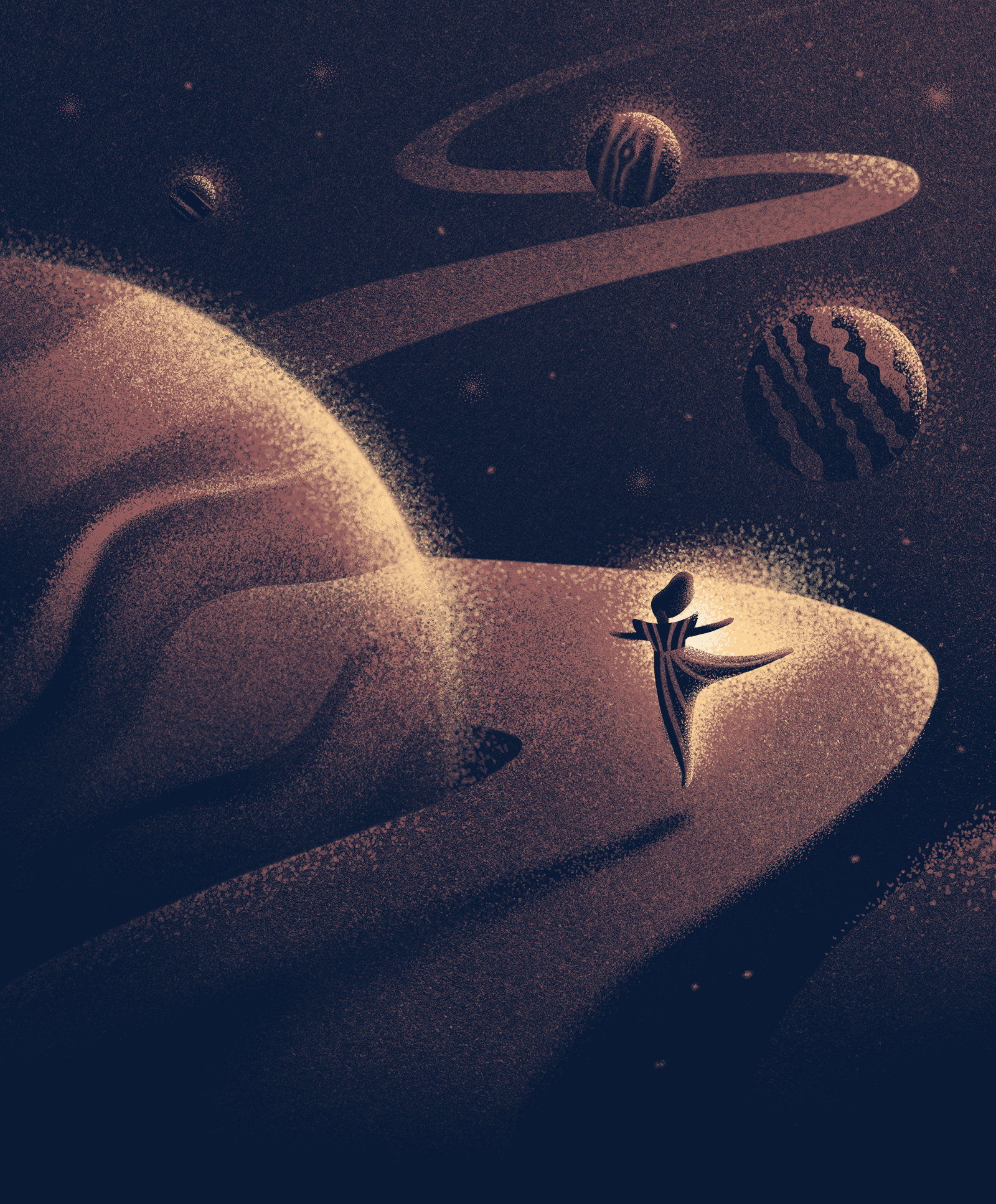 Retro Sound Baths from Space