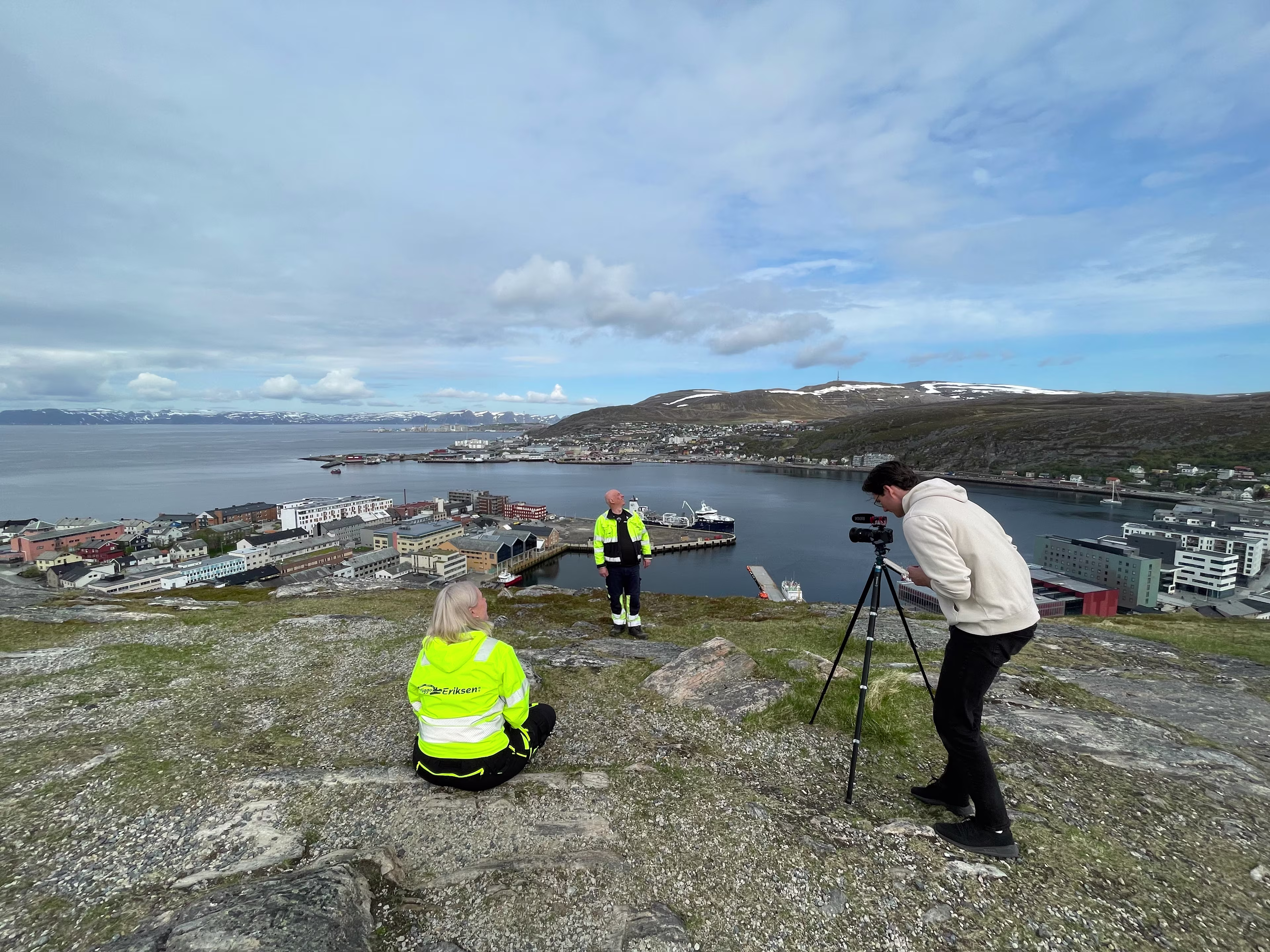 Karianne Eriksen, Viggo Eriksen (Viggo Eriksen AS) og Vebjørn Solberg (Makula AS)
