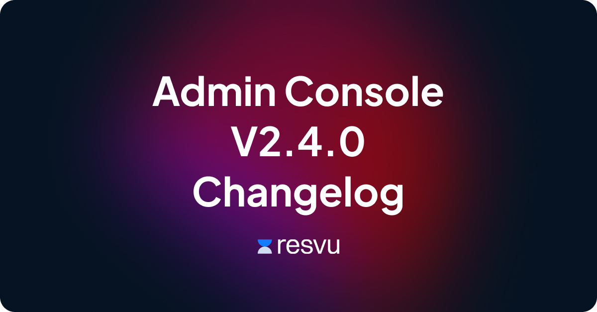 Cover Image for Admin Console Update Version 2.4.0