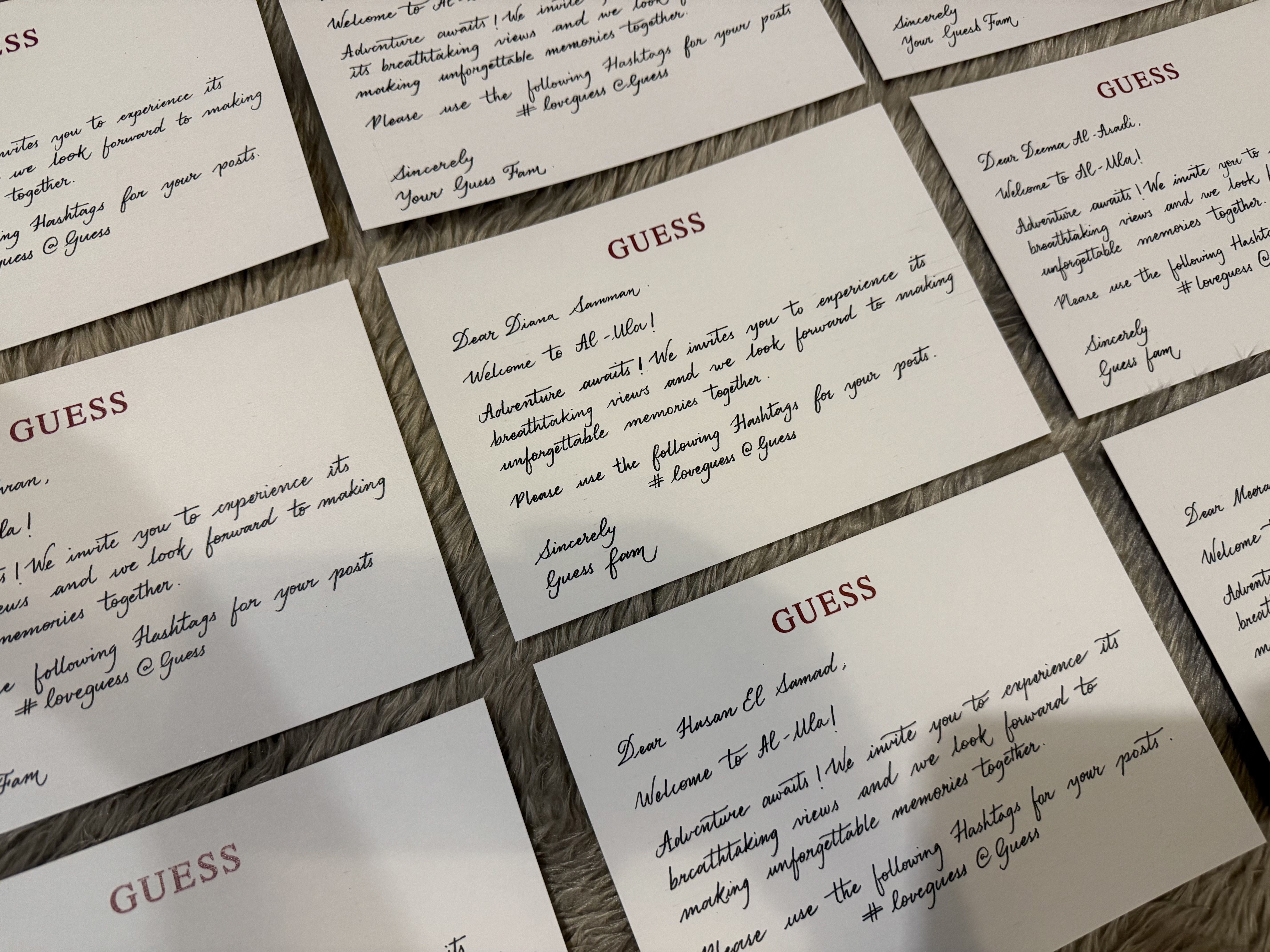 Bespoke calligraphy 1