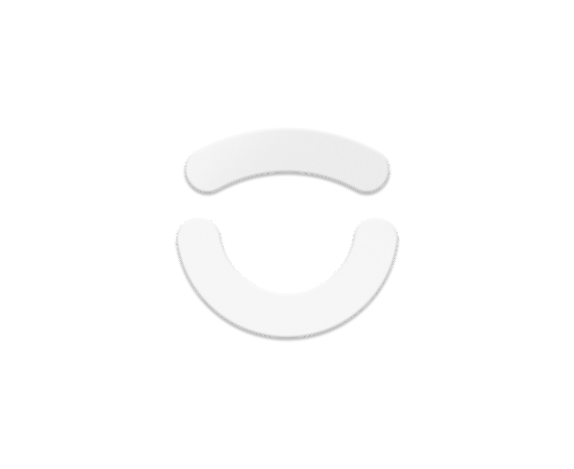 Rival 5 PTFE-muisvoetjes
