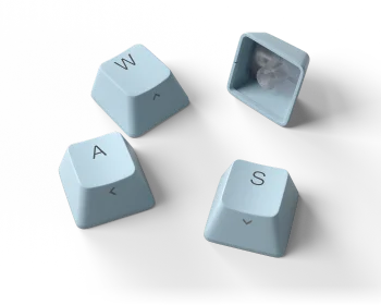 primary image of PBT Keycaps: Pastel Blue