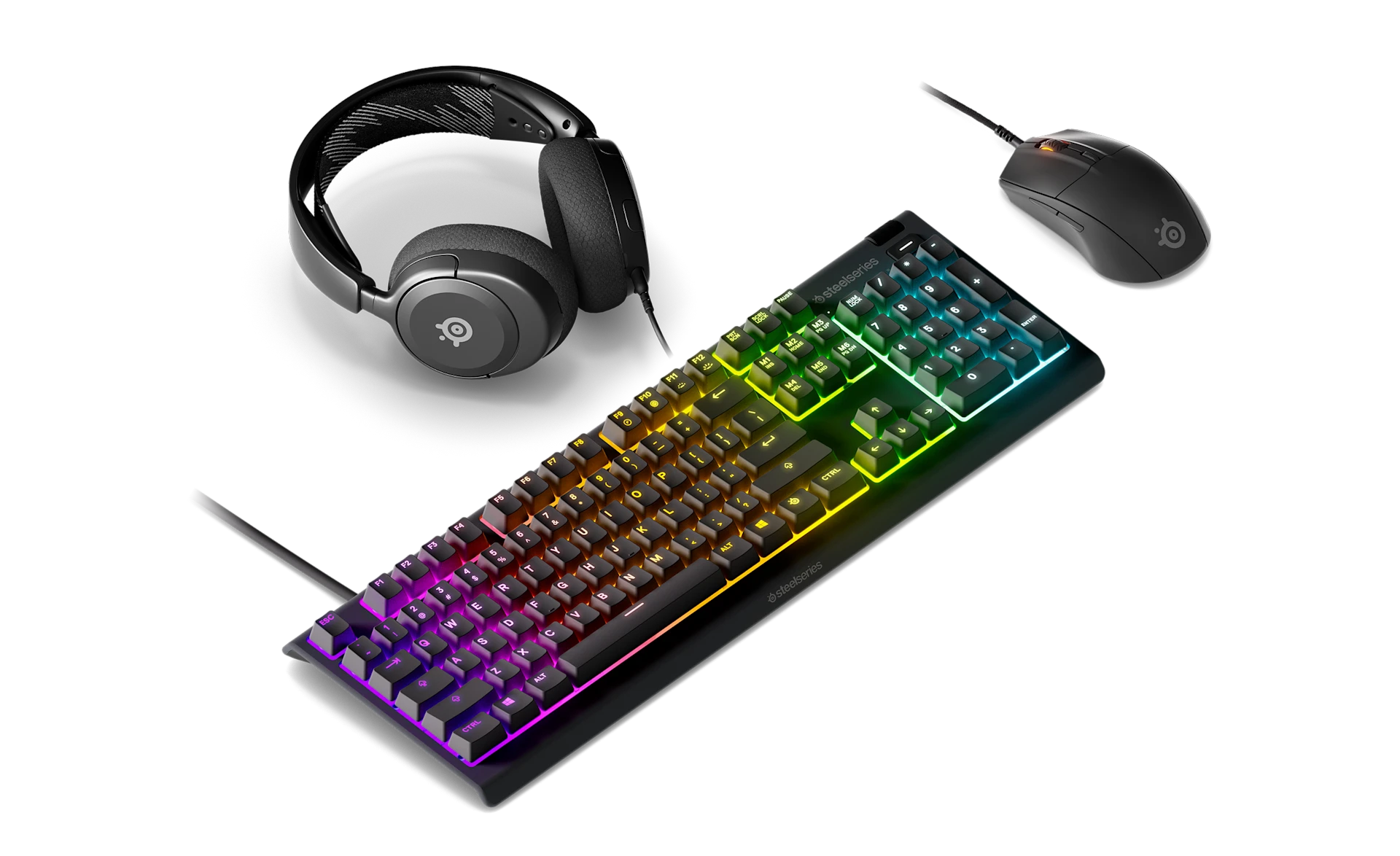 full_width image of Arctis Nova 1 + Apex 3 + Rival 3 - 1 of 1 mobile