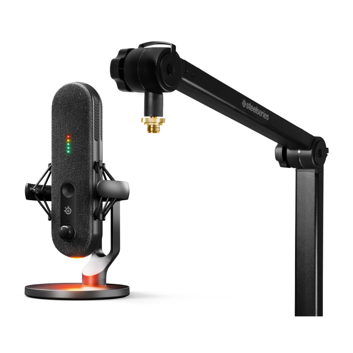 【美品】SteelSeries Alias ＆ Alterzone マイクアーム alias_alias_boom_arm_bundle_pd
