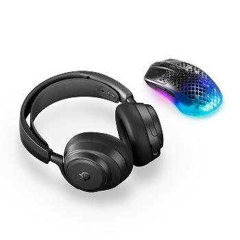 primary image of Arctis Nova Pro Omni + Aerox 3 Wireless Gen 2 Shadow