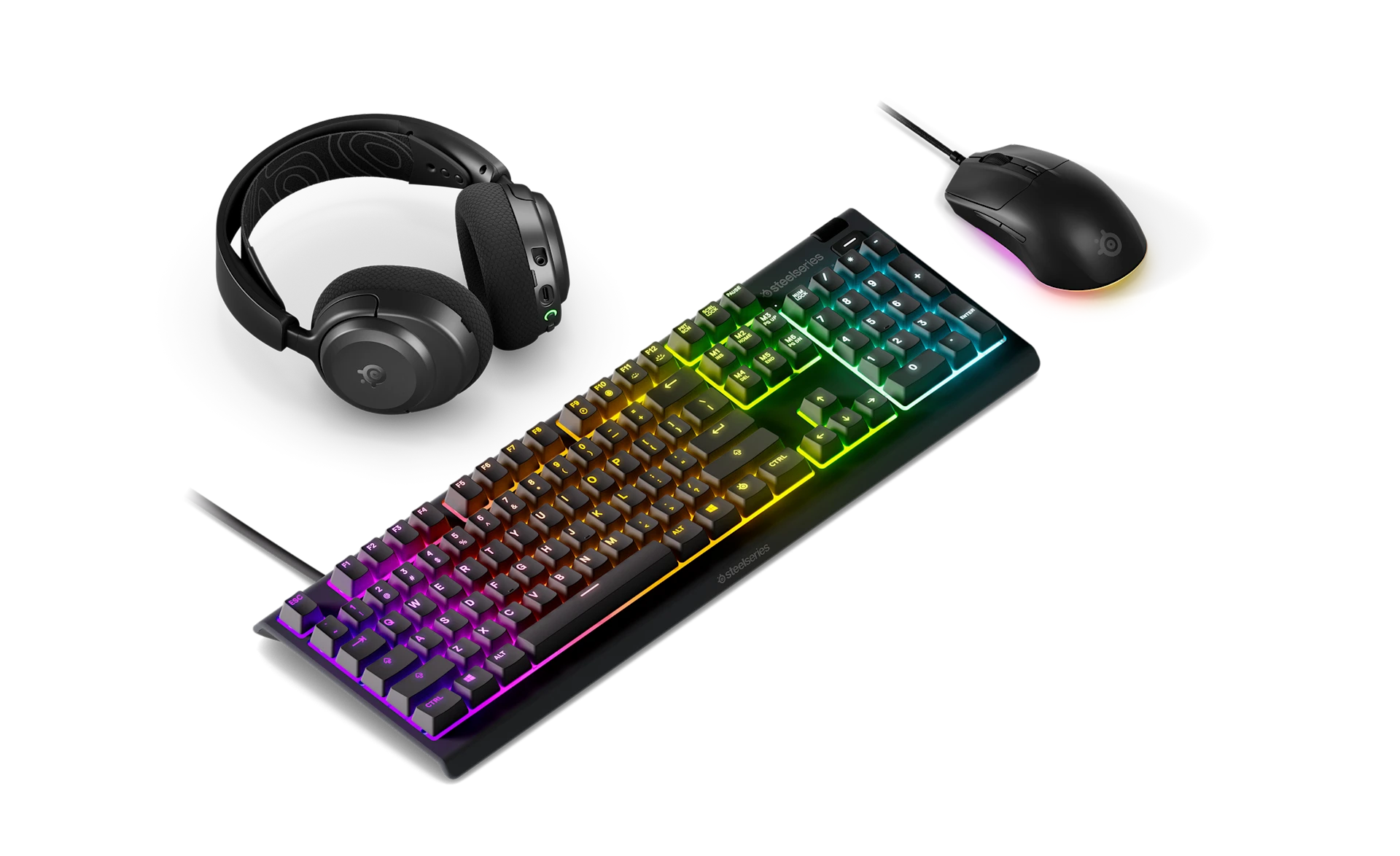 full_width image of Arctis Nova 3P Wireless + Apex 3 + Rival 3 Gen 2 - 1 of 1 mobile