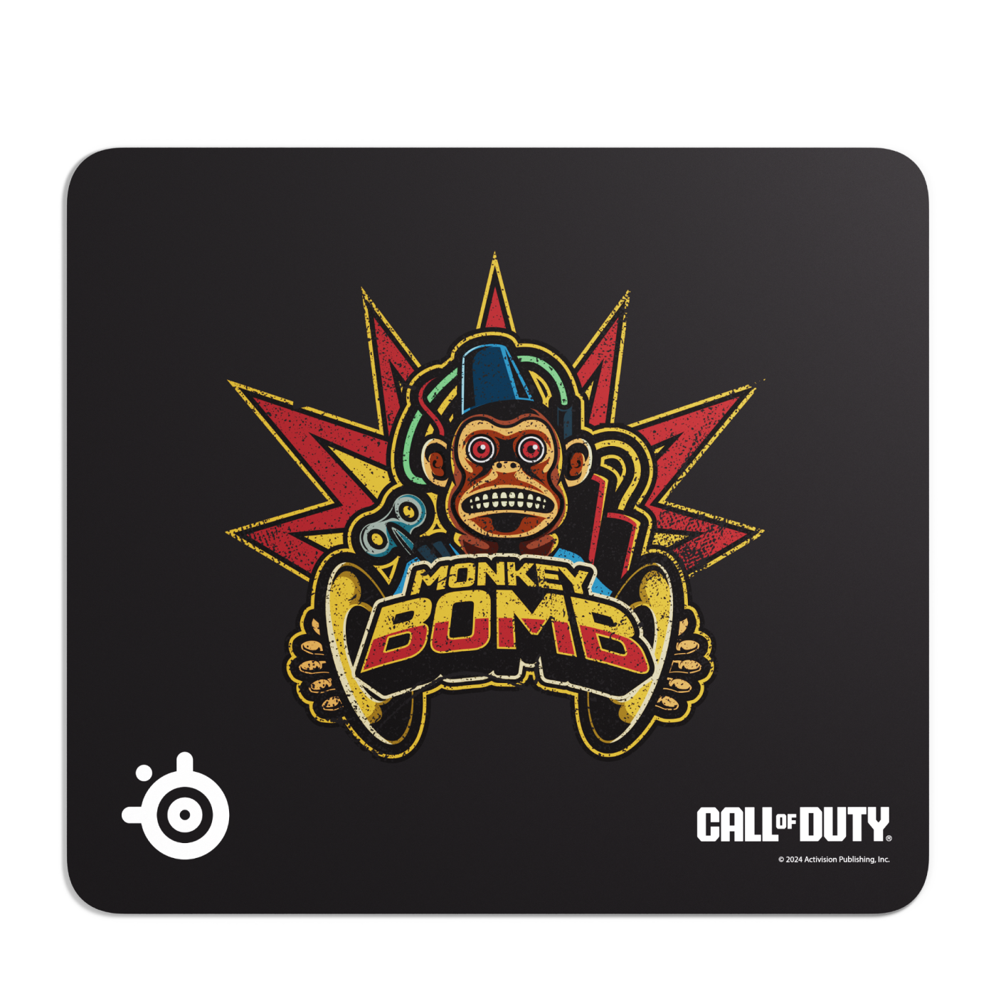 SteelSeries QcK L x Call of Duty®: Monkey Bomb Edition Gaming Mousepad