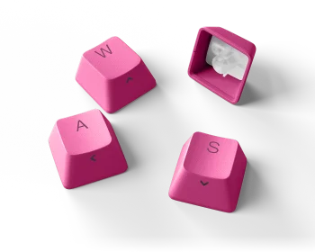 primary image of PBT Keycaps: Bright Pink