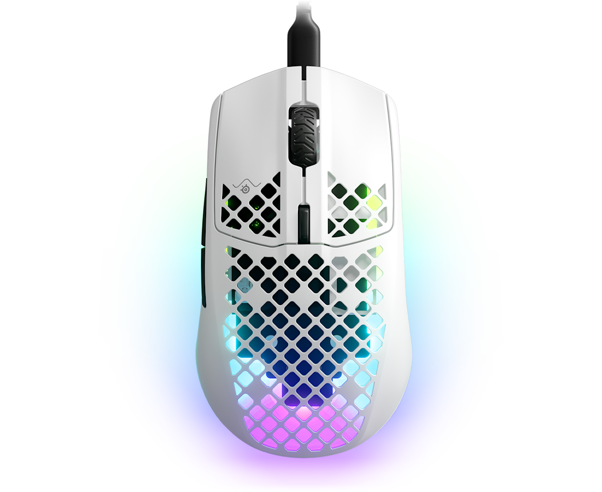 SteelSeries Aerox 3 (2022) Snow Gaming Mouse