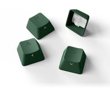 Touches PBT : vert pin