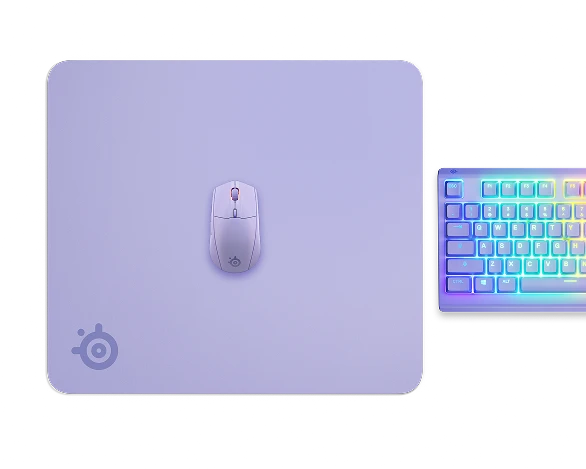 SteelSeries Pelės kilimėlis žaidimams | QcK Large | Lavender aprašymas - Prekės nuotrauka