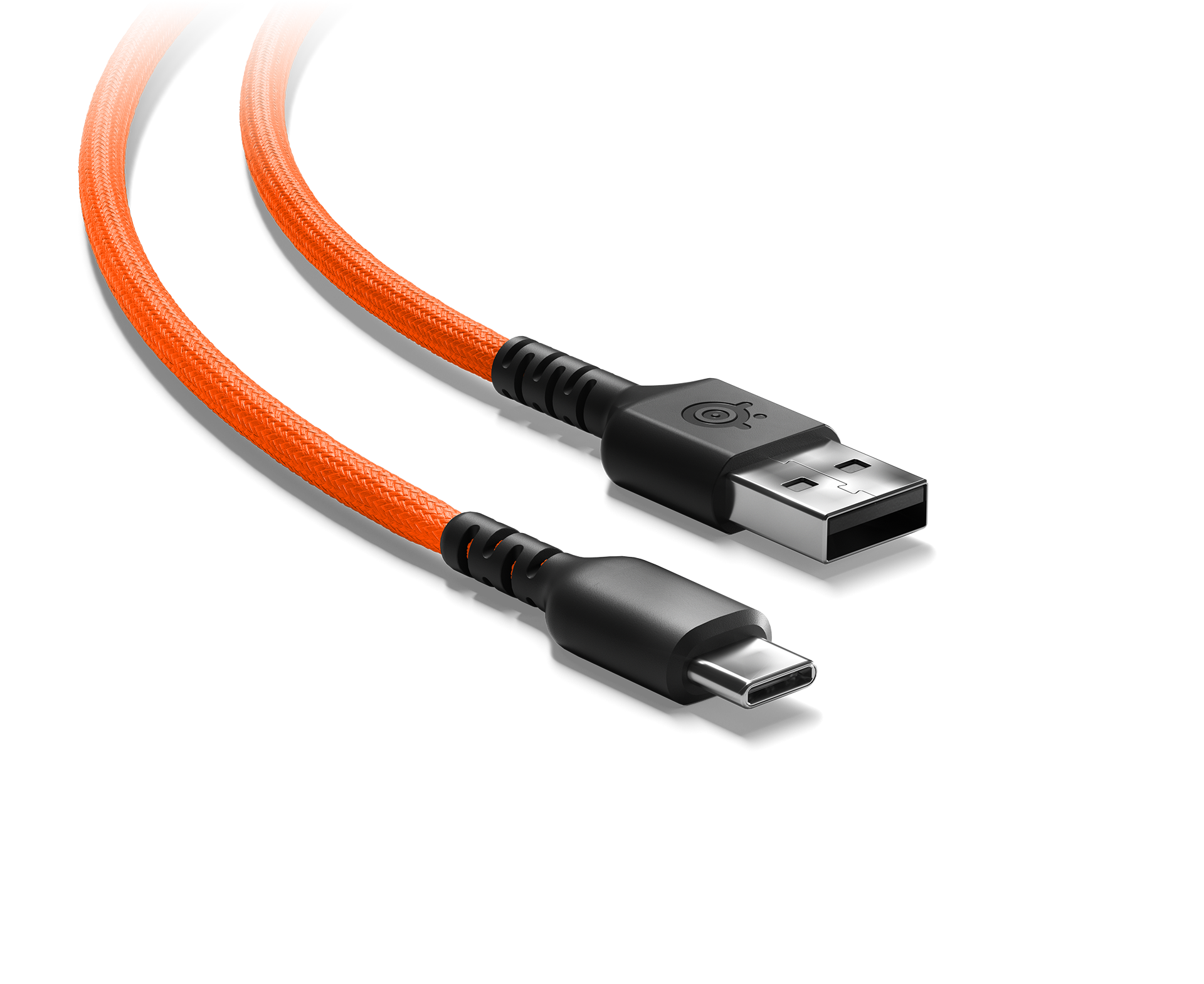 SteelSeries Aerox 3 Super Mesh-kabel A till C – orange – 1,8 m