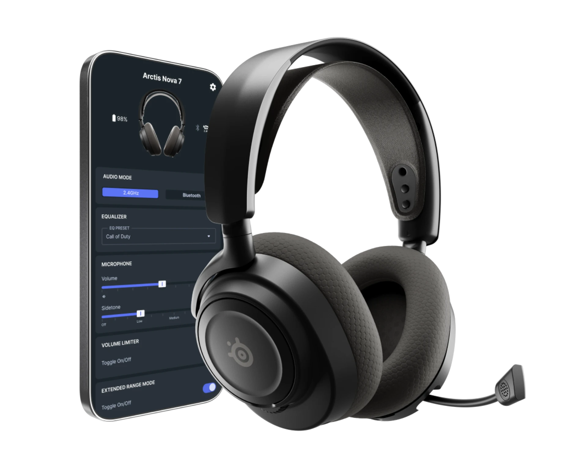 half_width image of Arctis Nova 7 Gen 2 - 2 of 3 mobile