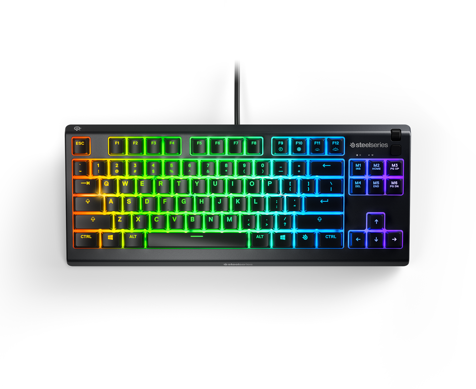 SteelSeries Apex 3 TKL Gaming-Tastatur – TR