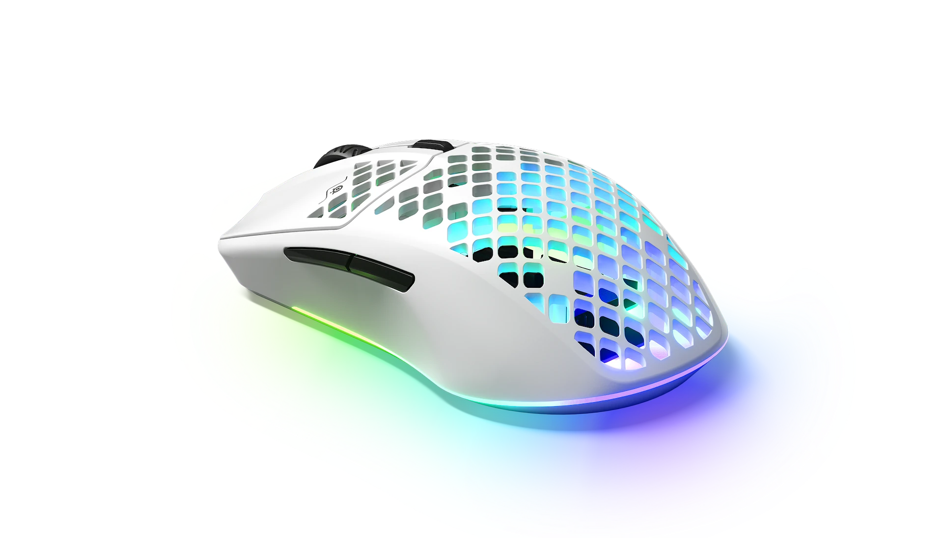 美品マウス SteelSeries Aerox 3 Wireless ホワイト Aerox 3 Wireless (2022) Snow