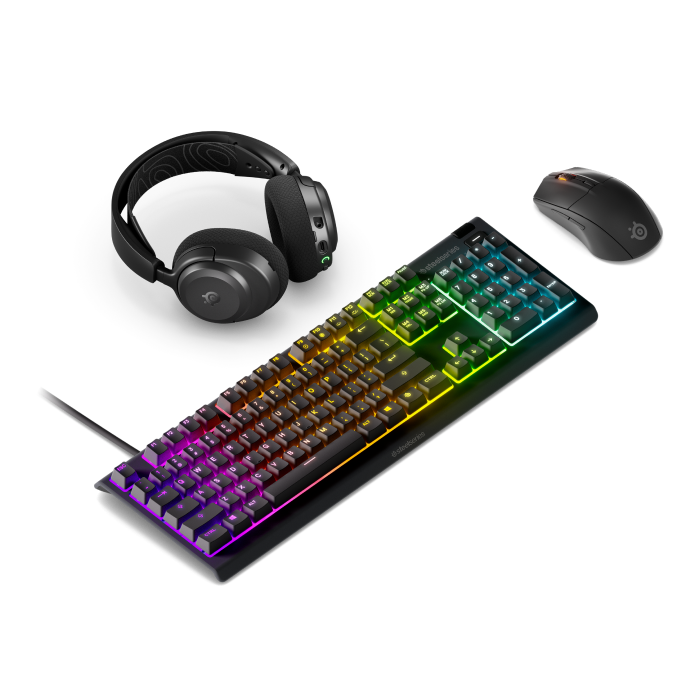 SteelSeries NOVA 7 &Rivel 3 Wireless セット nova_3x_wl_rival_3_wl_apex_3_b