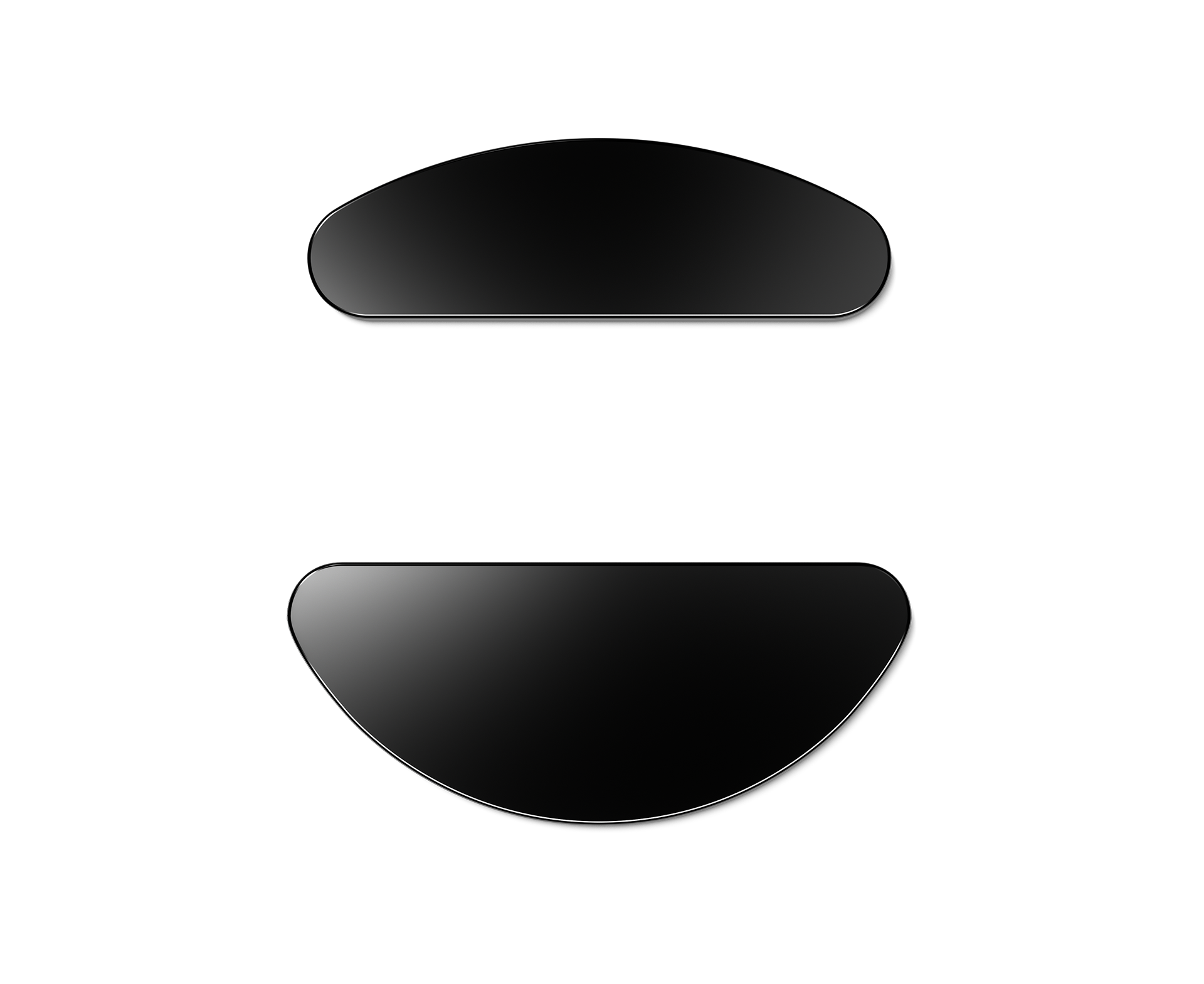 Pieds de souris en céramique SteelSeries Aerox 3 - Noir