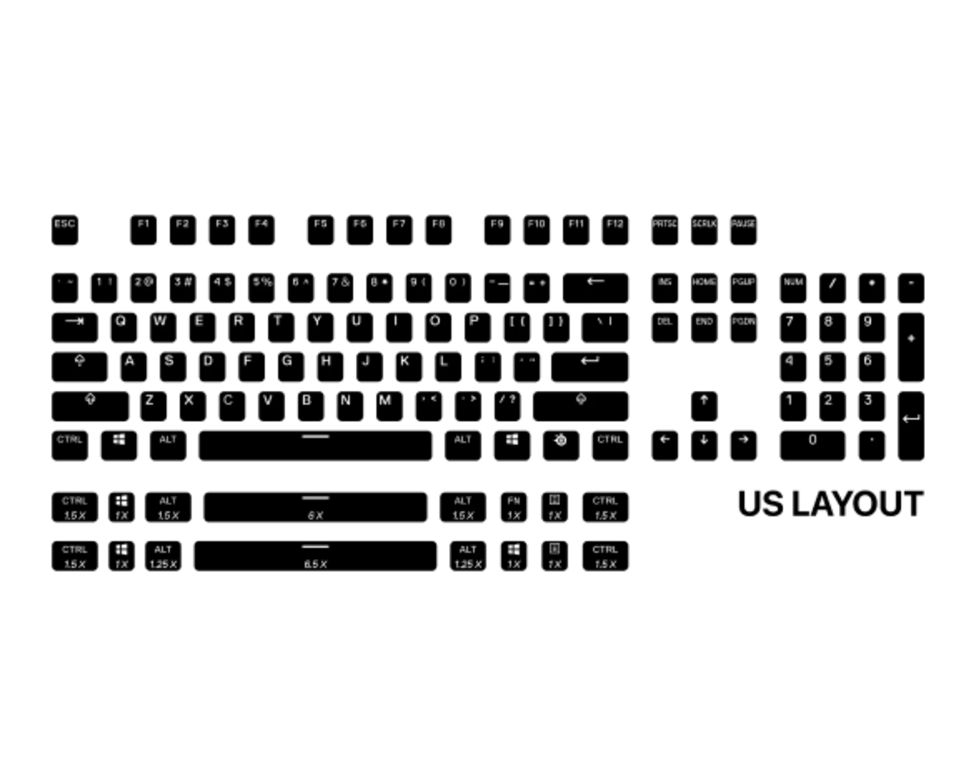 half_width image of PBT Keycap Sets - 5 of 5 mobile