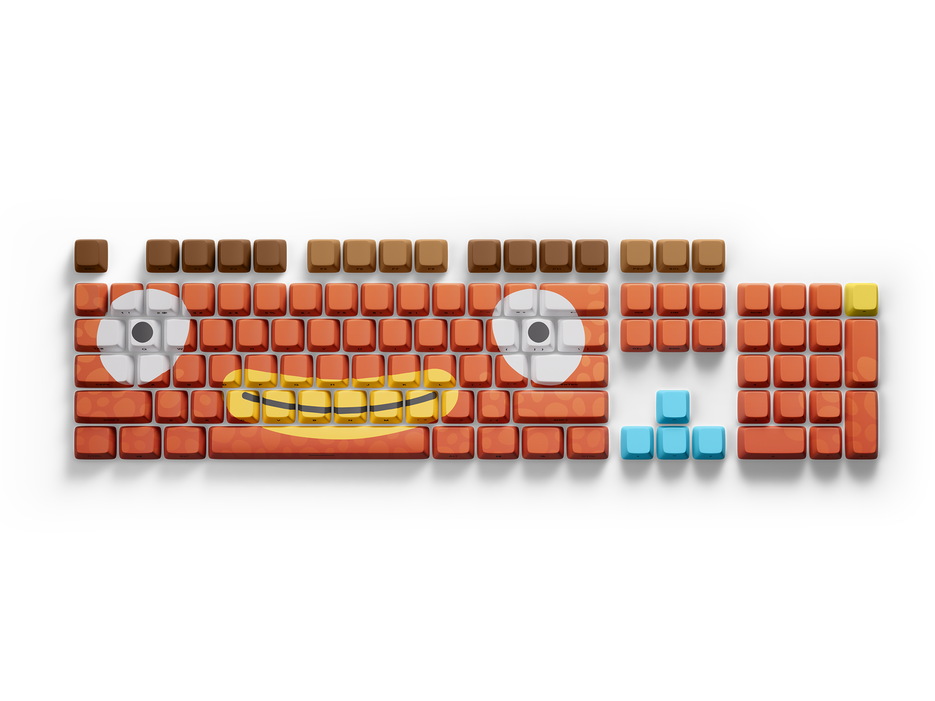 SteelSeries PBT Keycaps, цвет: Fortnite Fishstick Edition
