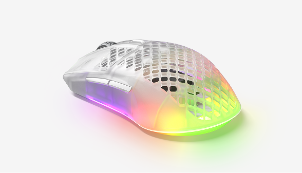 SteelSeries Aerox 3 Wireless, цвет: Ghost — фото 5
