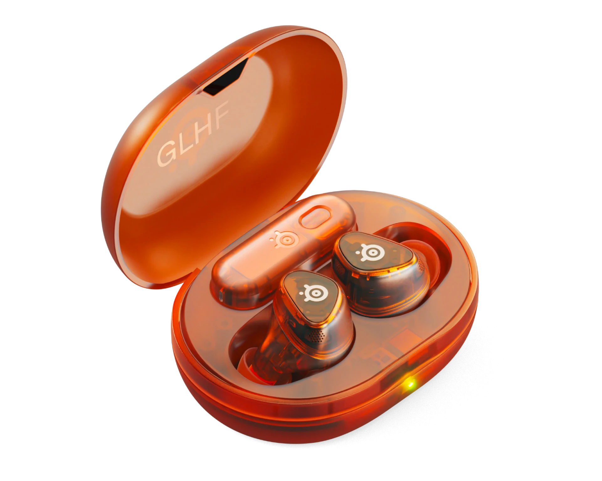full_width image of Arctis GameBuds™ Glorange - 1 of 4 mobile