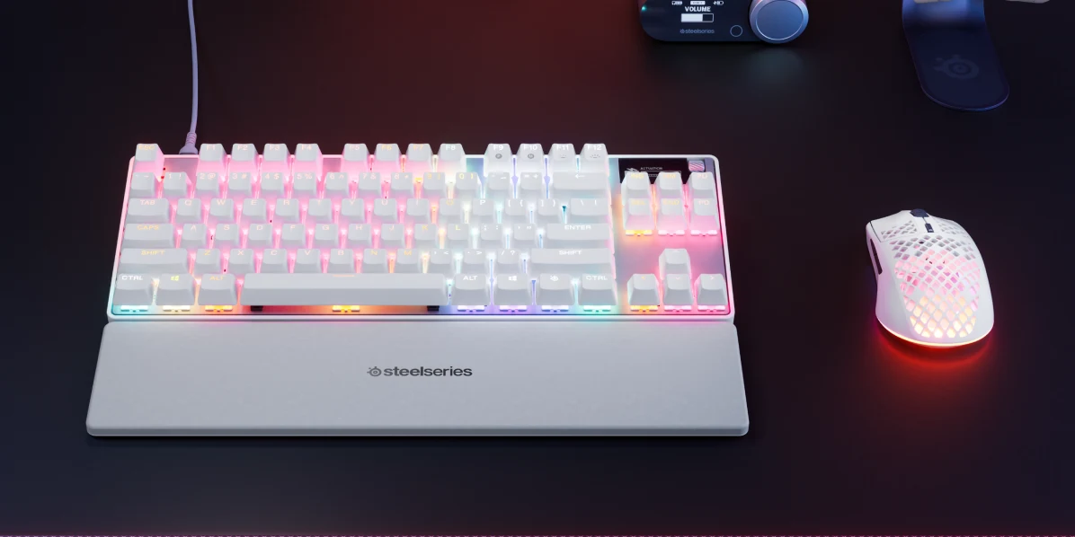 full_width image of Apex Pro TKL Gen 3 White - ND - 4 of 4 mobile