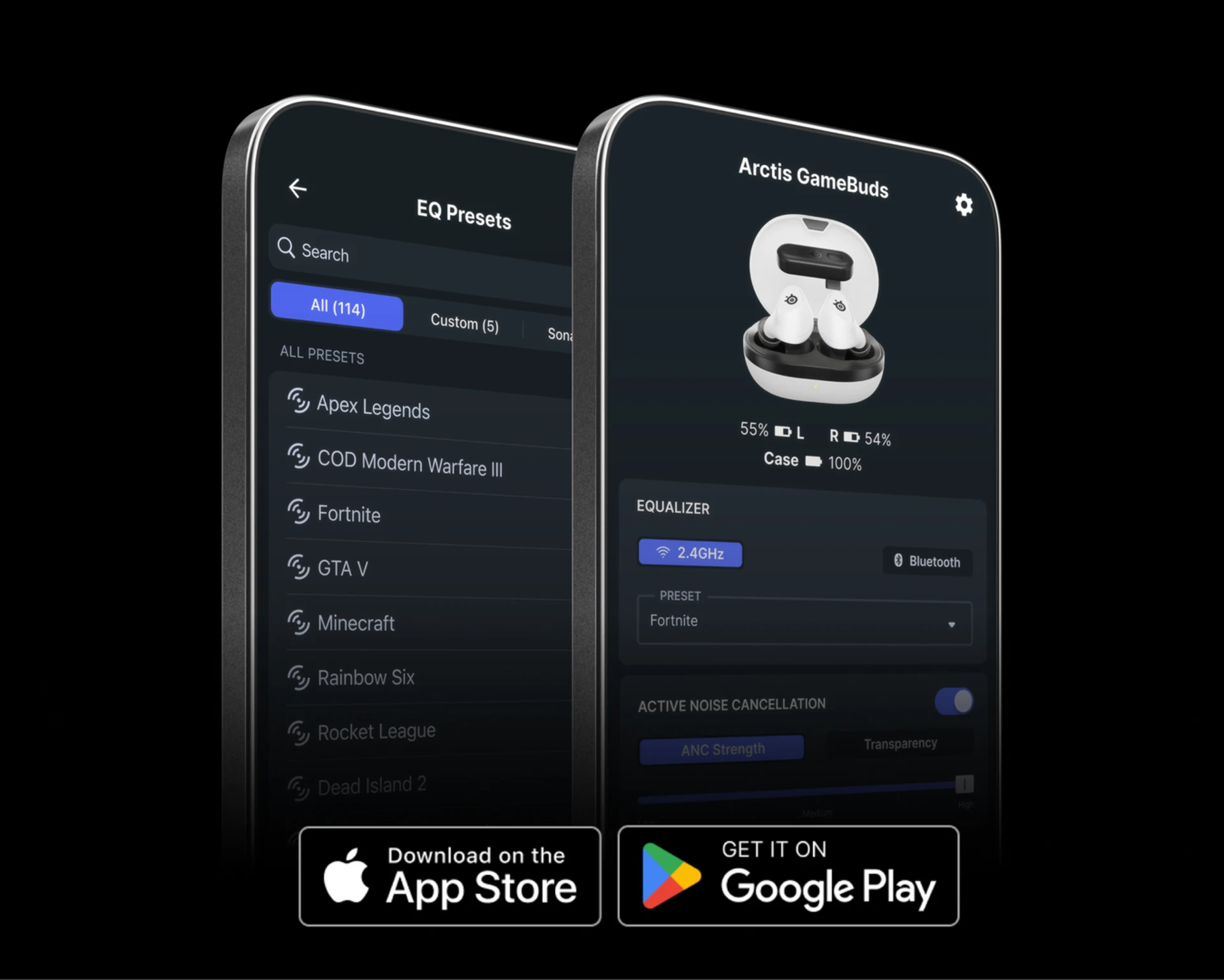 half_width image of Arctis GameBuds™ for PlayStation White Blemished Box - 2 of 4 mobile