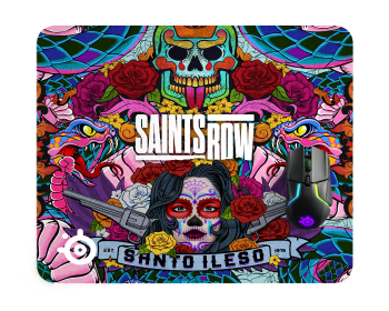 SteelSeries Qck L: Saints Row Edition Gaming Mousepad