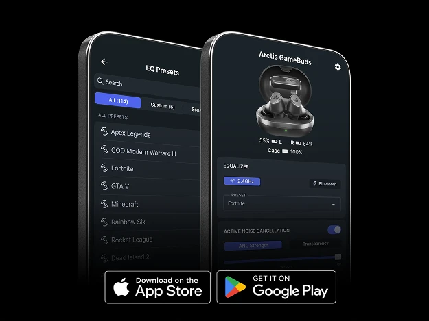 half_width image of Arctis GameBuds™ - 2 of 4 mobile