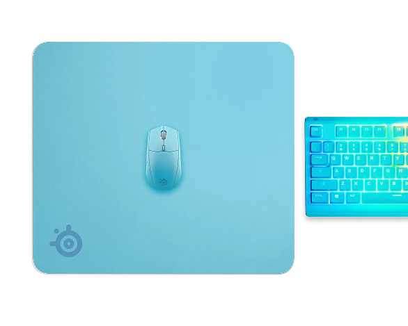SteelSeries Pelės kilimėlis žaidimams | QcK Large | Aqua aprašymas - Prekės nuotrauka