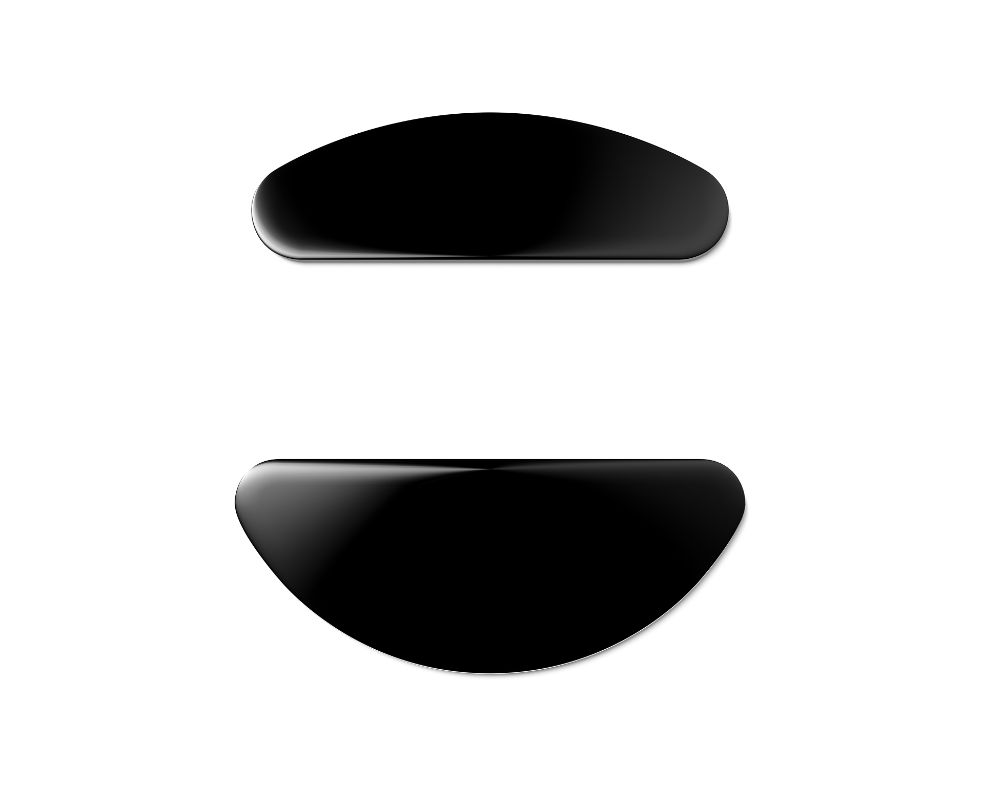 SteelSeries Aerox 3 PTFE-musfötter – svarta