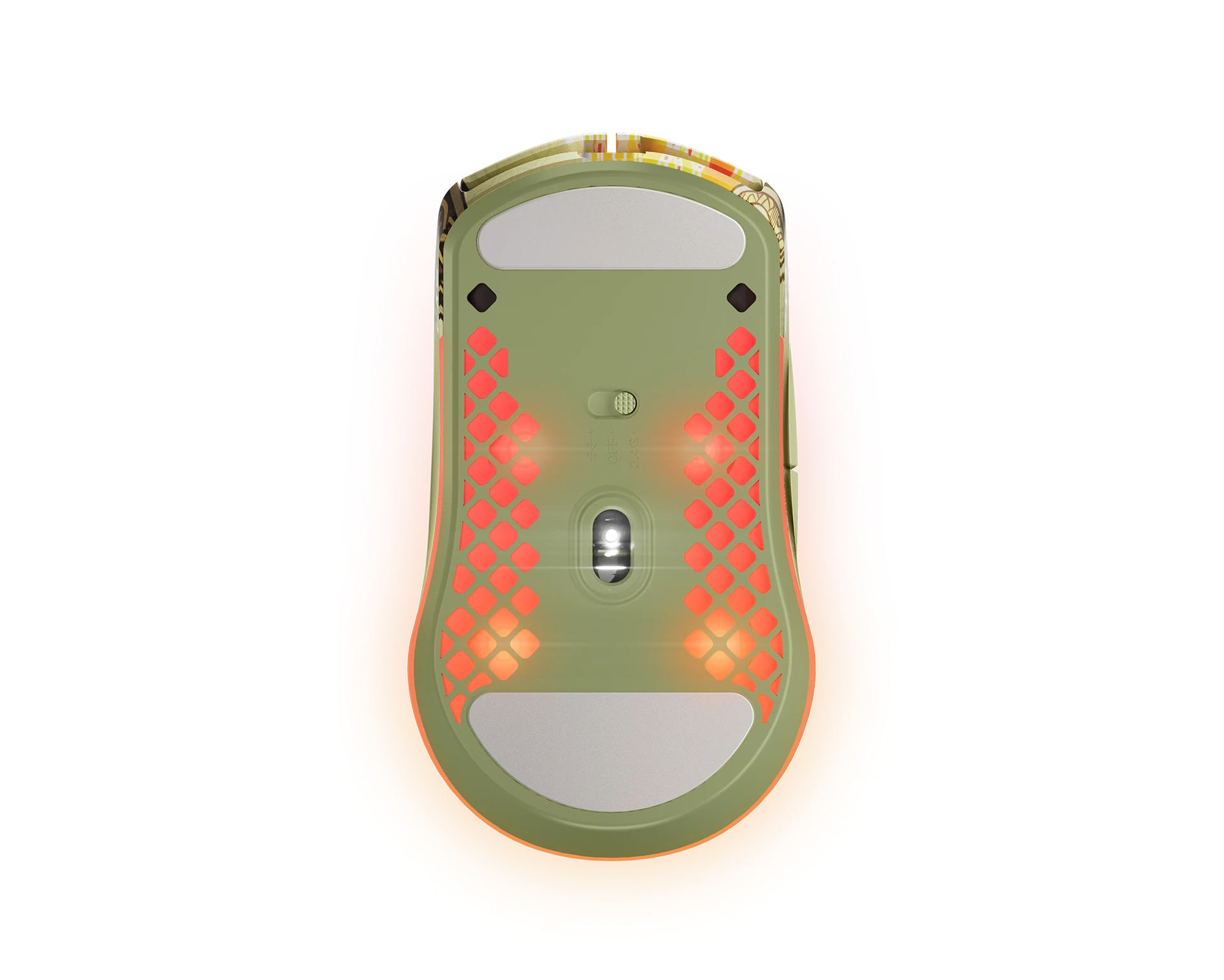 half_width image of SteelSeries Wireless Gaming Mouse CS2 Dragon Lore Edition - 3 of 5 mobile