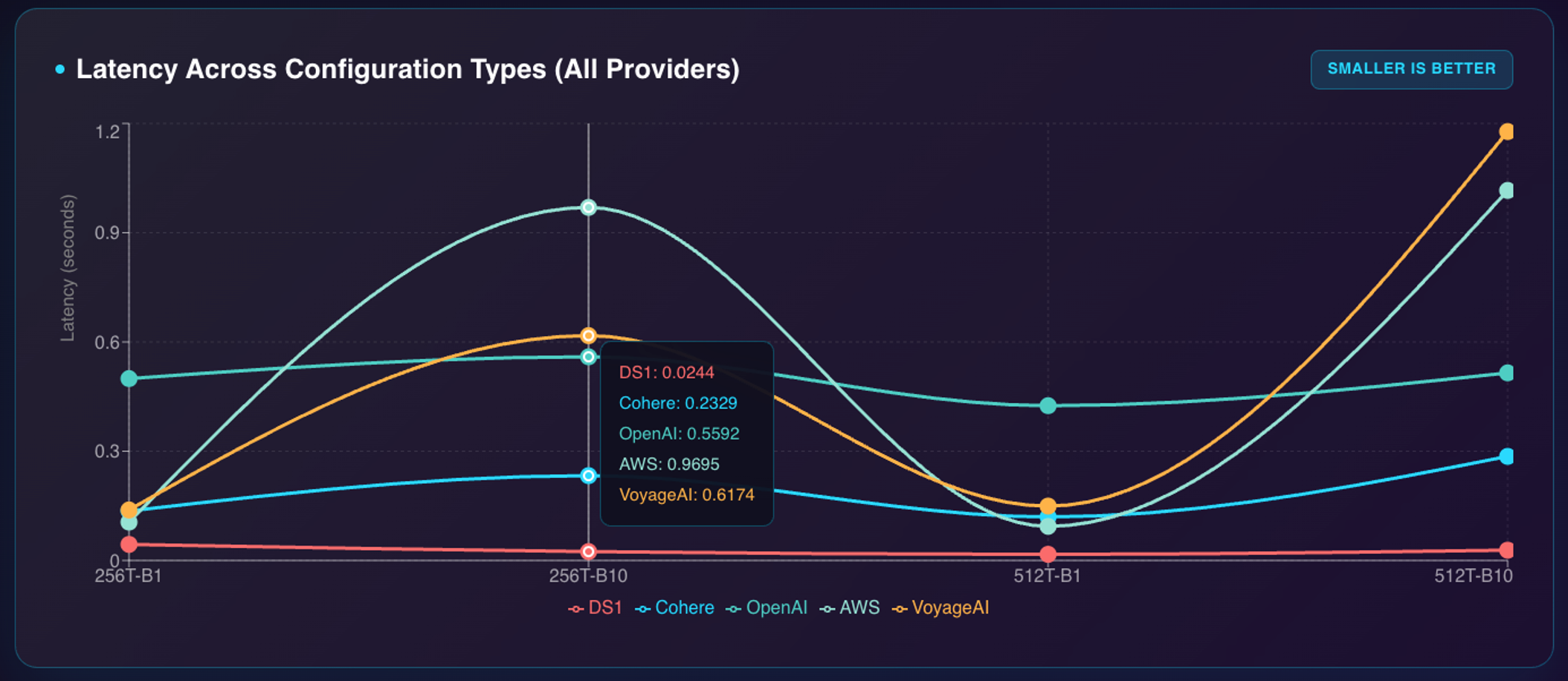 DS 1 - Embedding Benchmark Report