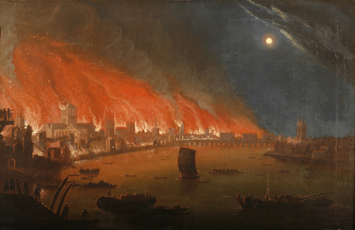 scary GREAT FIRE OF LONDON!